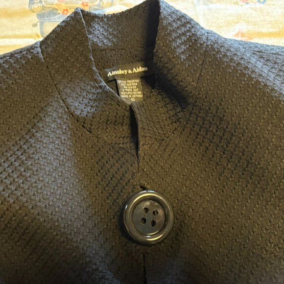 Ainsley & Aidan Black Two Piece Suit - Size 10 - Picture 6 of 7